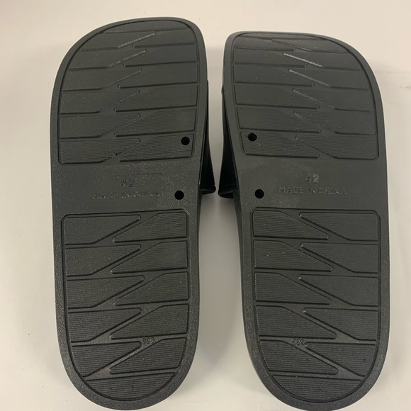 NWOT Felt Everyday Slides in Black Size:44 - Picture 5 of 5